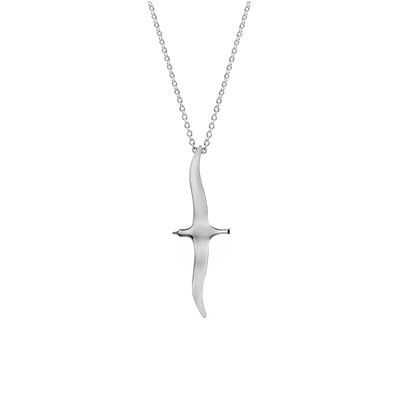 Evolve Nautical Collection Silver Albatross Necklace