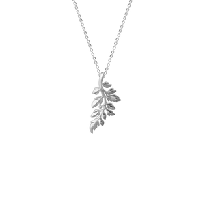 Treasured Fern necklace made of sterling silver, from Evolve Inspired Jewellery