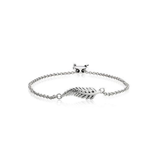 Forever Fern Bracelet with fern design, adjustable size, from Evolve Inspired Jewellery