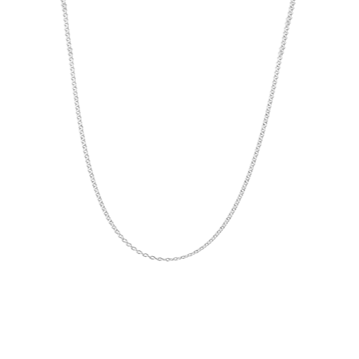 Sterling silver small cable necklace or pendant chain, from Evolve Inspired Jewellery