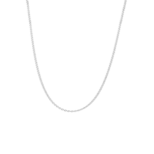 Sterling silver small cable necklace or pendant chain, from Evolve Inspired Jewellery