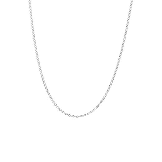 Sterling silver medium cable necklace or pendant chain, from Evolve Inspired Jewellery
