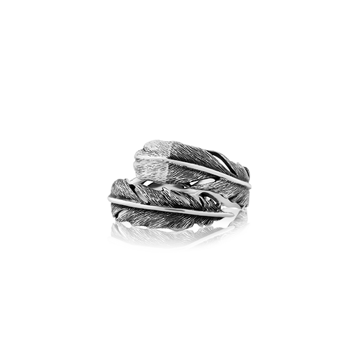Huia ring made from sterling silver, meaning admired, from Evolve Inspired Jewellery