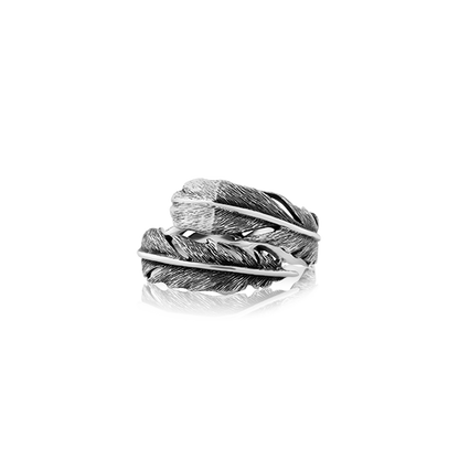 Huia ring made from sterling silver, meaning admired, from Evolve Inspired Jewellery