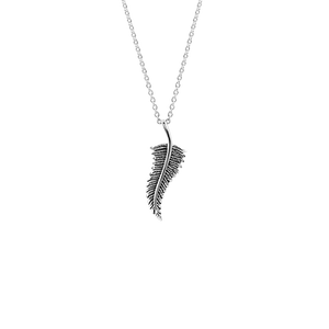 Sterling silver nz fern design necklace, from Evolve Inspired Jewellery