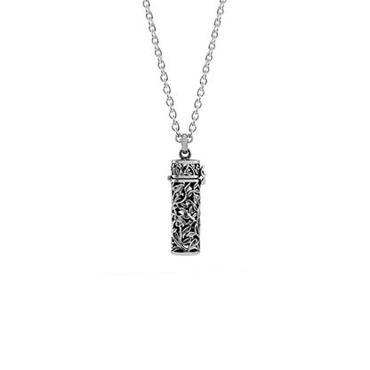 Sterling silver necklace locket with nz jewellery design, from Evolve Inspired Jewellery