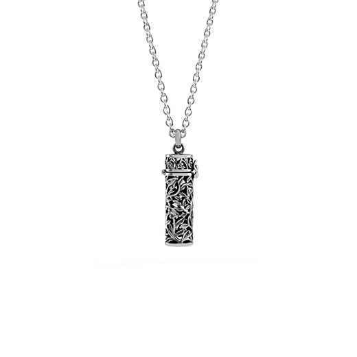 Sterling silver necklace locket with nz jewellery design, from Evolve Inspired Jewellery