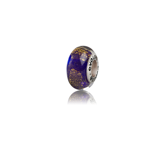 Central Otago, Murano glass bead charm from Evolve Inspired Jewellery