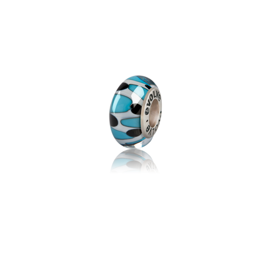 Auckland, Murano glass bead charm meaning city of sails from Evolve Inspired Jewellery