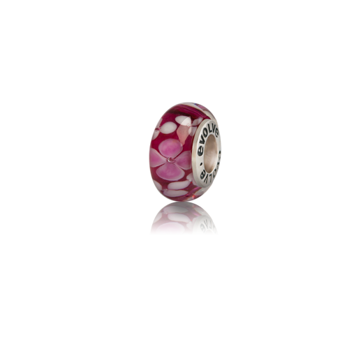 Aotearoa's Spring, Murano glass bead charm from Evolve Inspired Jewellery