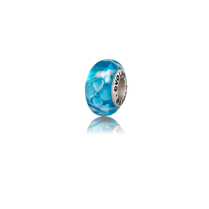 Fox Glacier, Murano glass bead charm from Evolve Inspired Jewellery