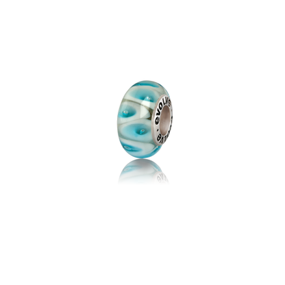 Wanaka, Murano glass bead charm from Evolve Inspired Jewellery