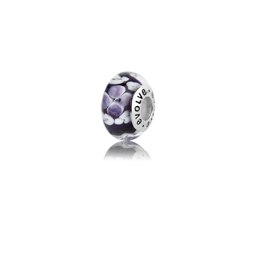 Te Anau, Murano glass bead charm from Evolve Inspired Jewellery