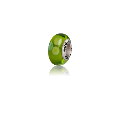 Taranaki, Murano glass bead charm from Evolve Inspired Jewellery