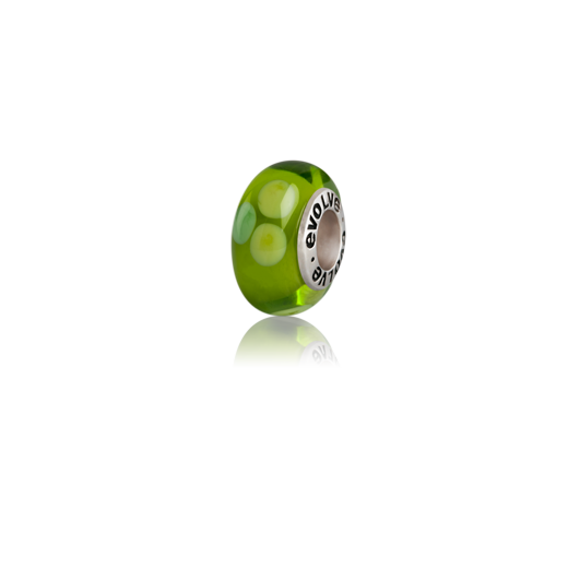 Taranaki, Murano glass bead charm from Evolve Inspired Jewellery
