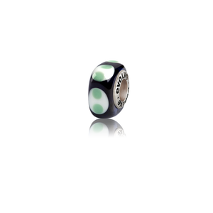 Milford Sound, Murano glass bead charm from Evolve Inspired Jewellery