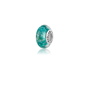Mt Maunganui, Murano glass bead charm from Evolve Inspired Jewellery
