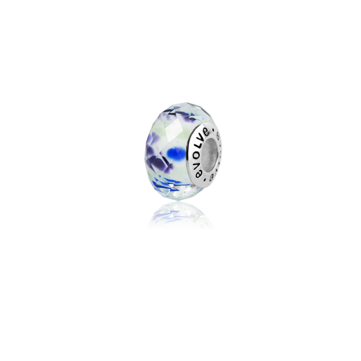 Rotorua, Murano glass bead charm from Evolve Inspired Jewellery