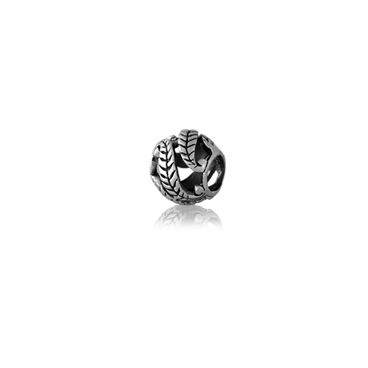 Forever, silver bead charm from Evolve Inspired Jewellery