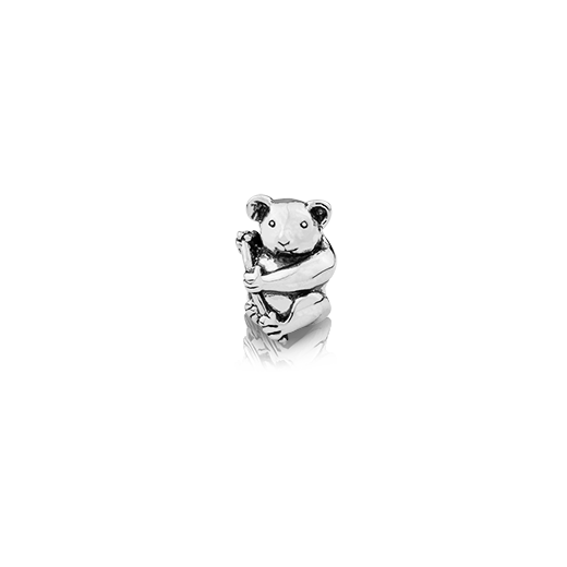 Baby Koala, silver bead charm from Evolve Inspired Jewellery
