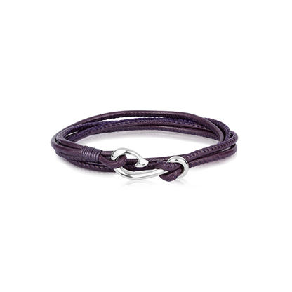 Mulberry Safe Travel Wrap, leather charm bracelet from Evolve Inspired Jewellery