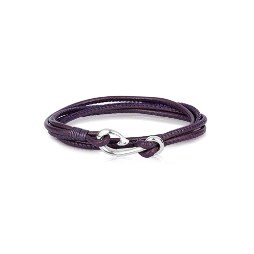 Mulberry Safe Travel Wrap, leather charm bracelet from Evolve Inspired Jewellery