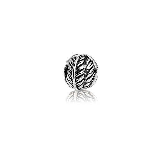 Friendship Fern Clip, silver clip charm from Evolve Inspired Jewellery