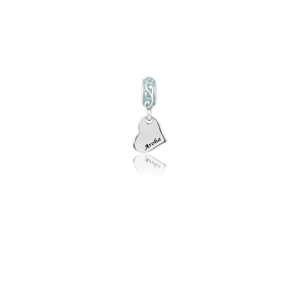 Enamel pendant charm meaning deep love from Evolve Inspired Jewellery