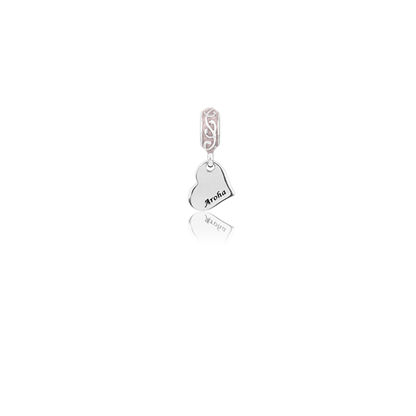 Enamel pendant charm meaning deep love from Evolve Inspired Jewellery