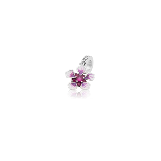 Enamel pendant charm meaning manuka vitality from Evolve Inspired Jewellery NZ