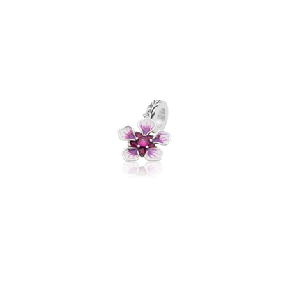 Enamel pendant charm meaning manuka vitality from Evolve Inspired Jewellery NZ