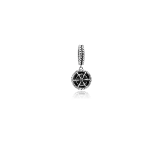 Navigation Wheel Pendant Charm (My Journey)