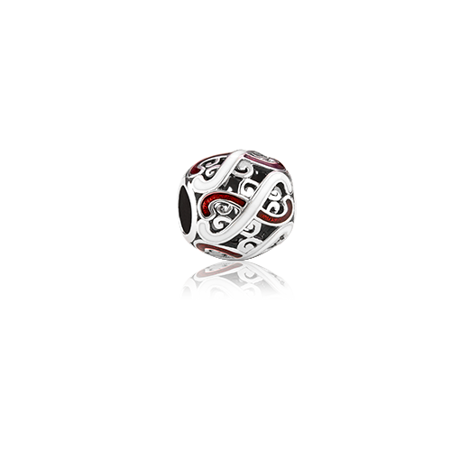 Family Love, enamel bead charm meaning whanau from Evolve Inspired Jewellery
