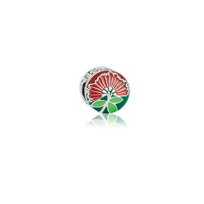 Pohutukawa, enamel bead charm meaning admired from Evolve Inspired Jewellery
