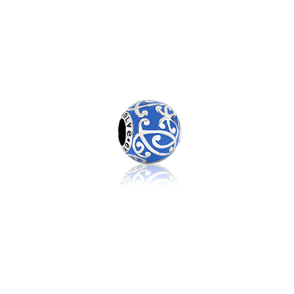 Ocean Waves, enamel bead charm meaning powerful from Evolve Inspired Jewellery