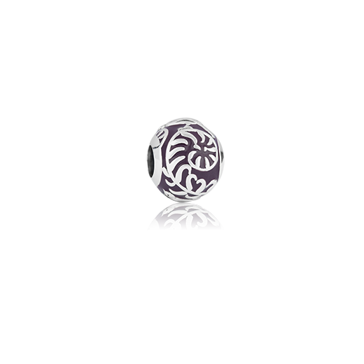 Baby Fern, enamel bead charm meaning growth from Evolve Inspired Jewellery