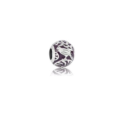 Baby Fern, enamel bead charm meaning growth from Evolve Inspired Jewellery