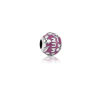 Enamel bead charm meaning mum unconditional love from Evolve Inspired Jewellery NZ