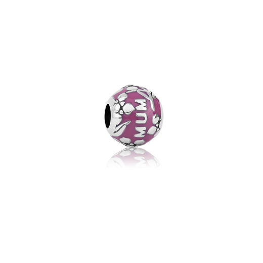 Enamel bead charm meaning mum unconditional love from Evolve Inspired Jewellery NZ
