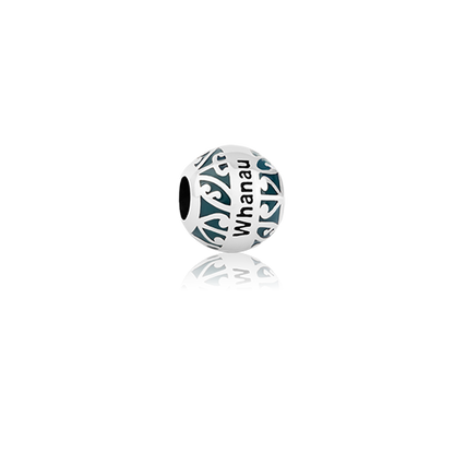Enamel bead charm meaning family whanau from Evolve Inspired Jewellery NZ