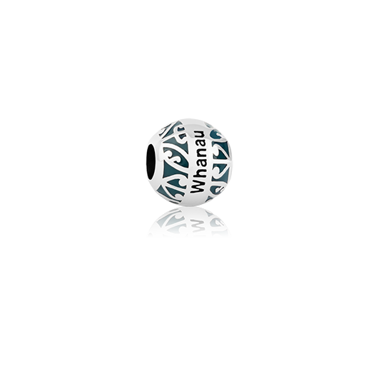 Enamel bead charm meaning family whanau from Evolve Inspired Jewellery NZ