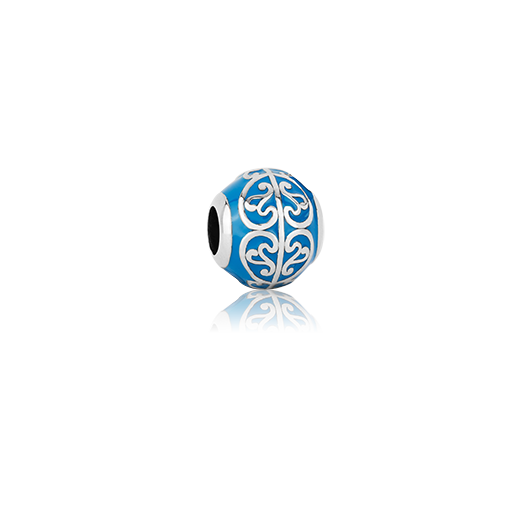 Enamel bead charm meaning infinite love from Evolve Inspired Jewellery NZ