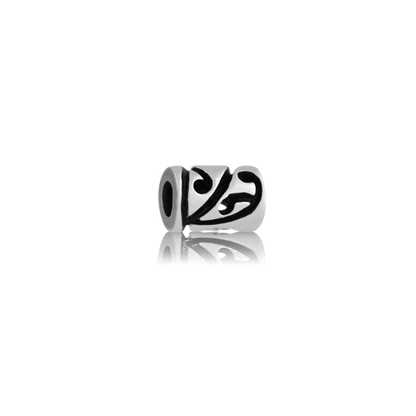 Kia Kaha, silver focal bead charm meaning stand strong from Evolve Inspired Jewellery