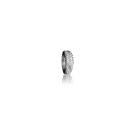 Silver Fern Spacer, silver spacer charm from Evolve Inspired Jewellery