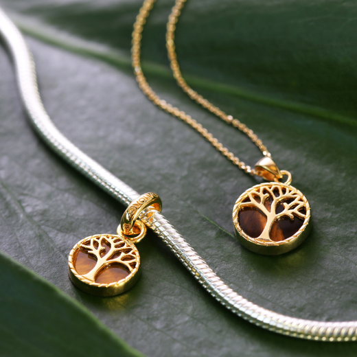 Tree Of Life Necklace (Gold) - (Strength)