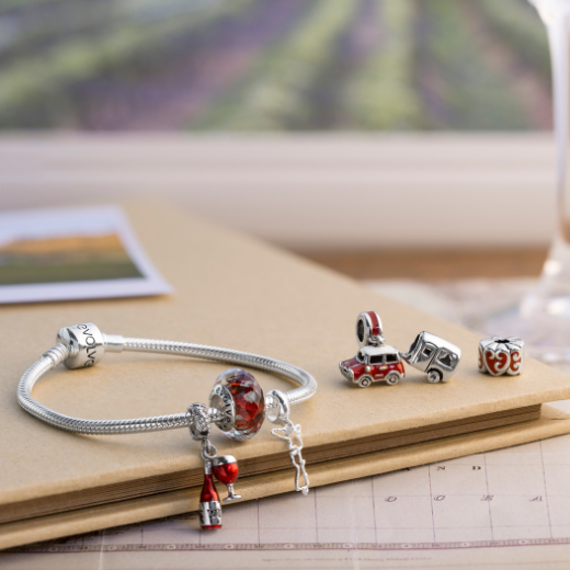 NZ Wine Pendant Charm (Celebrate)