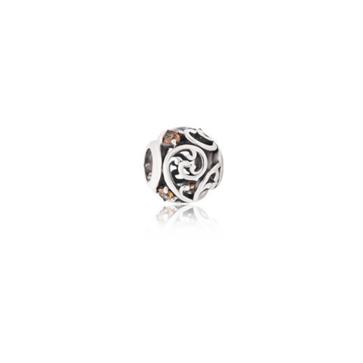 Gemstone bead charm meaning june calmness from Evolve Inspired Jewellery NZ