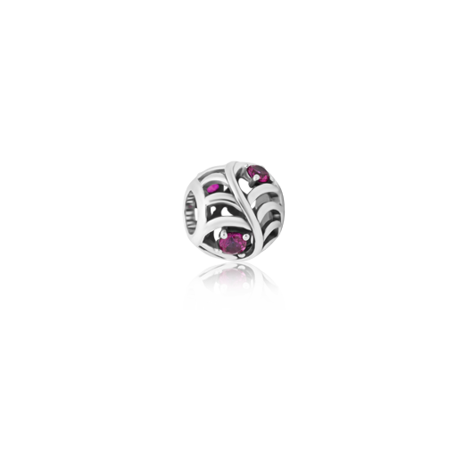 Gemstone bead charm meaning october balance from Evolve Inspired Jewellery NZ