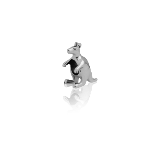 Evolve silver Kangaroo Australian Australia charm bracelet charm