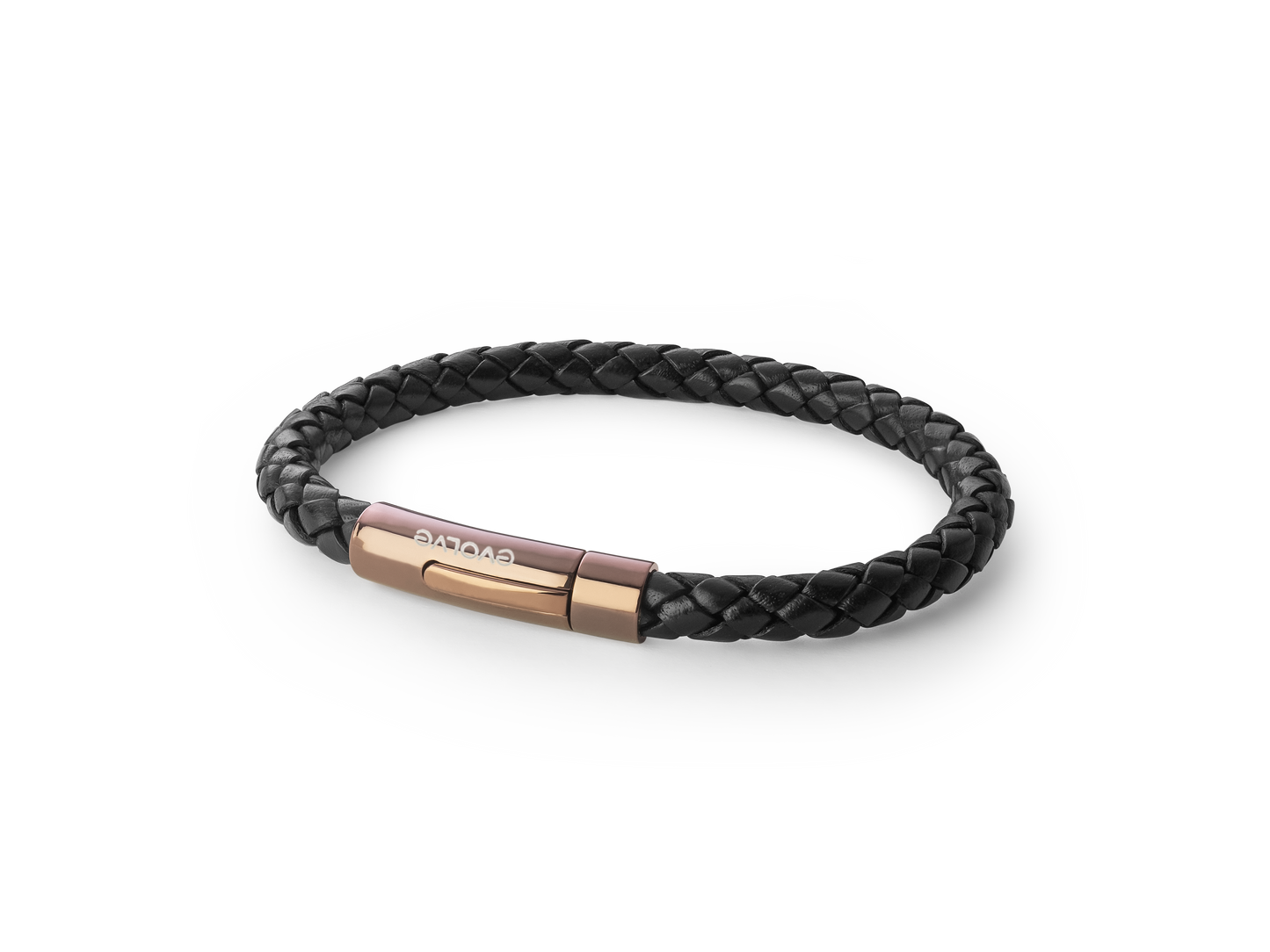 Black Latitude Bracelet - Copper